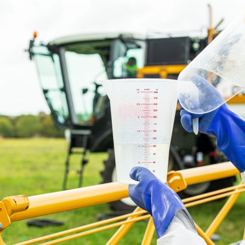 Calibration for boom sprayers