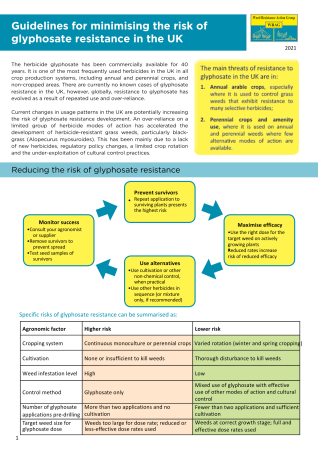 Cover Image 2A Full guidelines for minimising the risk of glyphosate resistance in the UK (2021).pdf (1)